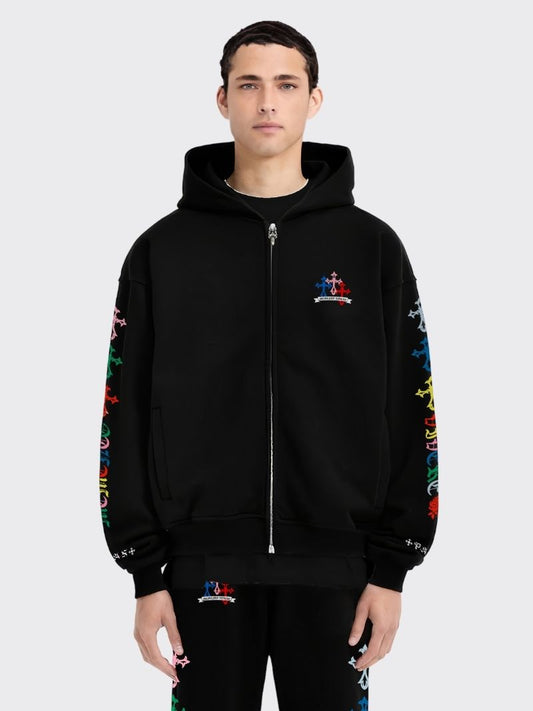 HOODIE WITH ZIP SET2