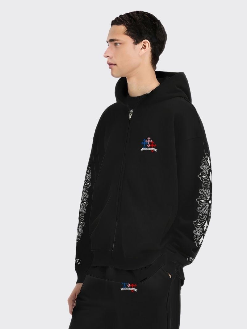 HOODIE WITH ZIP - SET1