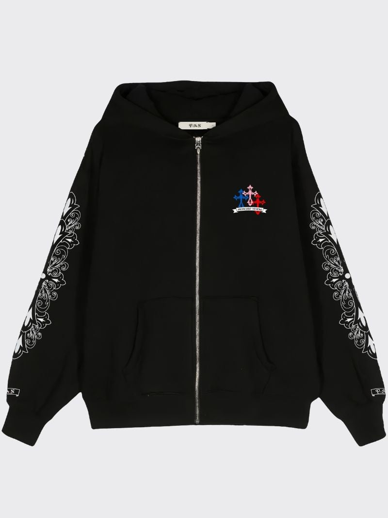 HOODIE WITH ZIP - SET1