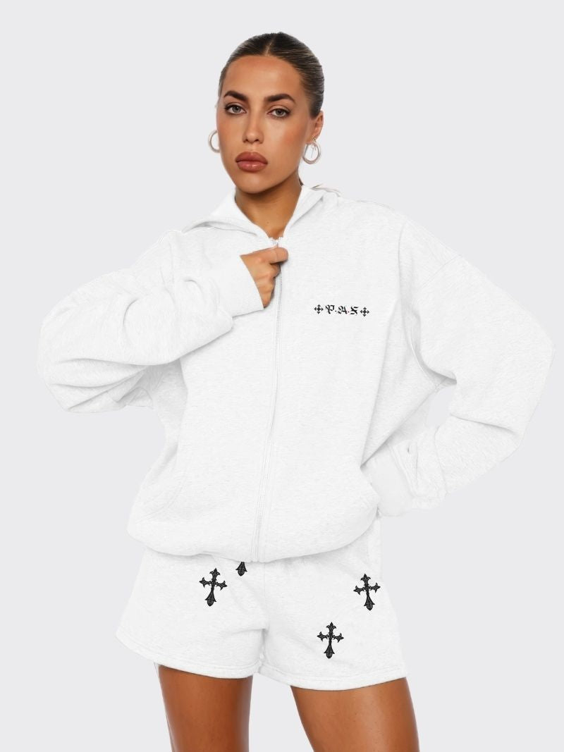 HOODIE WITH ZIP SET8