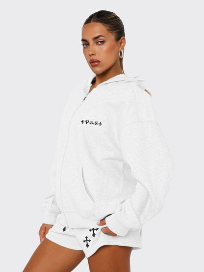 HOODIE WITH ZIP SET8