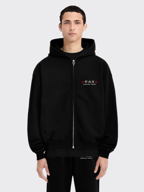 HOODIE WITH ZIP SET10