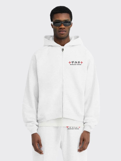 HOODIE WITH ZIP SET10