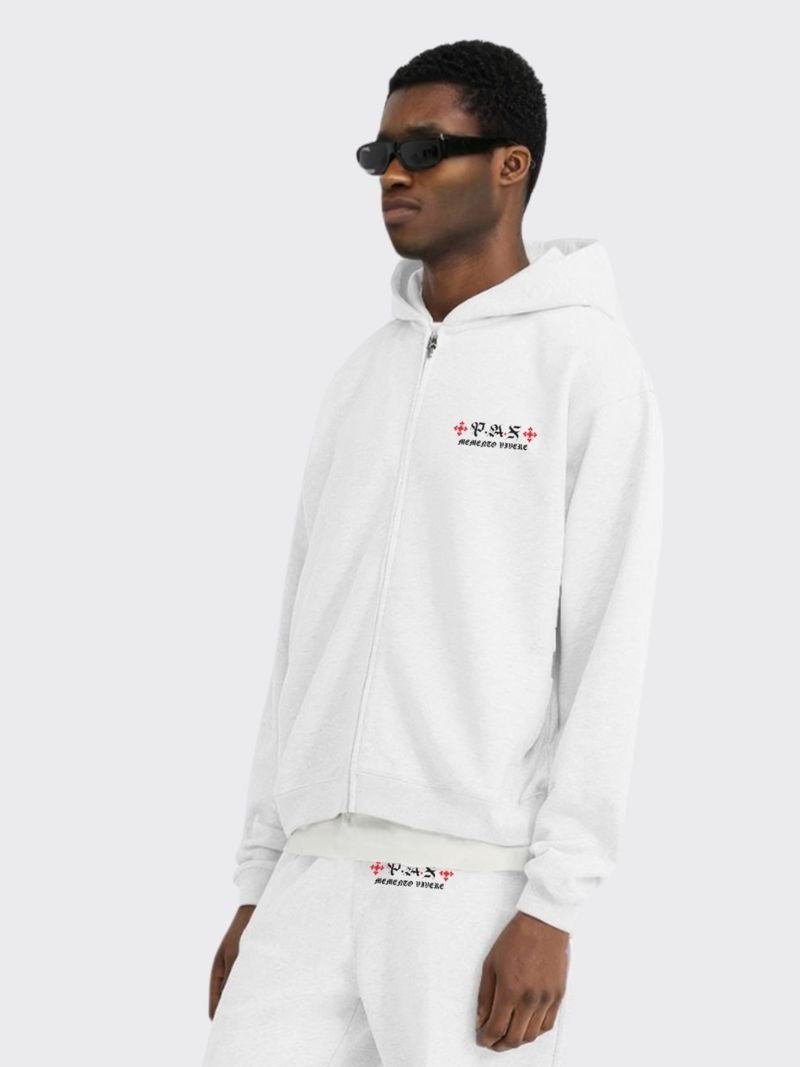 HOODIE WITH ZIP SET10