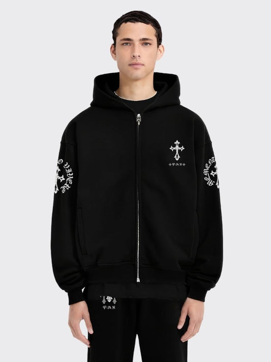 HOODIE WITH ZIP SET12